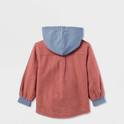Детские куртки Cat & Jack Toddler Boys' Shirt Jacket - Cat & Jack™ Bronze 3T — фото 3