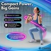 Stamina Products müüv Adjustable Barbell Set, 2-in-1 Dumbbell System for Home Gyms with Plates and Handles, Compact Strength Straining Equipment - 2 of 4