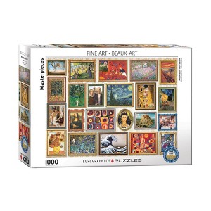 EuroGraphics Fine Art Masterpieces Jigsaw Puzzle - 1000pc - 1 of 4