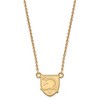 Black Bow Jewelry 14k Yellow Gold U.S. Military Academy Black Knights NCAA Necklace 18 Inch - 2 of 4