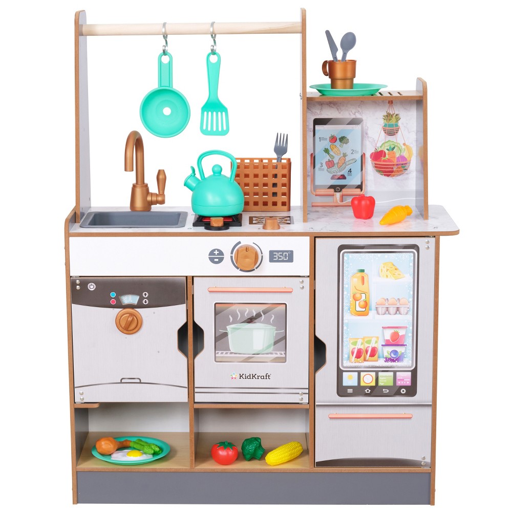 Photos - Role Playing Toy KidKraft Steam & Clean Wooden Play Kitchen 