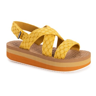 target yellow sandals