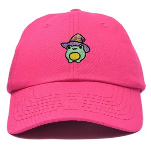 Dalix Sorcerer Frog Embroidered Cap Cotton Baseball Cute Cool Dad Hat Womens - 1 of 4