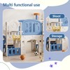 Toddler Slide Set, with Basketball Hoop, Tunnel, Swing, Climbing Toys Playground Indoor Outdoor for Toddlers 1-4 Age - 3 of 4