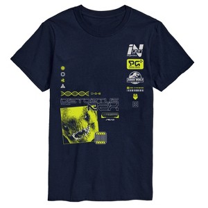 Men's - Jurassic World: Rebirth - Distortus Rex Short Sleeve Graphic T-Shirt - 1 of 4