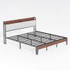 JIONJOY Noise-Free Bed Frame with Built-in Charging Ports, 11" Underbed Storage, No Box Spring Needed - 2 of 4
