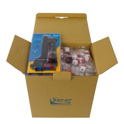 ICC CAT6 RJ45 Keystone Jack for HD Style - IC107F6VWH - Data and Networking Cables
