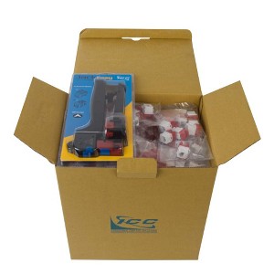 ICC CAT6 RJ45 Keystone Jack for HD Style - IC107F6VWH - Data and Networking Cables - 1 of 4