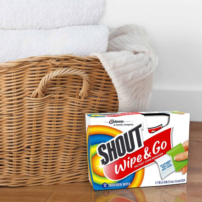 Shout Wipe &#38; Go Instant Stain Remover - 4ct, 3 of 14