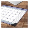 2022-2023 Blueline 21.25" x 16" Academic Monthly Desk Pad Calendar White/Blue/Green (REDCA181731) - 3 of 4