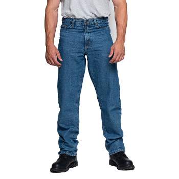 Full Blue Men\'s Regular Fit 5 Pocket Cotton Jeans | Medium Wash 38w X 32l :  Target