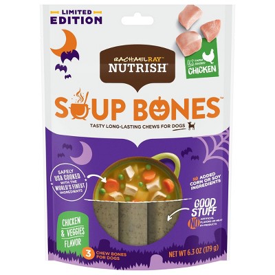 Rachael Ray Nutrish Chicken Soup Bones Halloween Dog Treats - 6.3oz