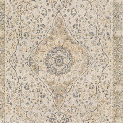 blue, tan, olive, off white, yellow