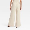 Women's Wide Leg Signature Crepe Pull-On Pants - A New Day™ - 2 of 3