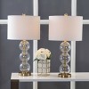 27" (Set of 2) Bella Glass Triple Sphere Table Lamp (Includes Energy Efficient Light Bulb) - JONATHAN Y - 2 of 4