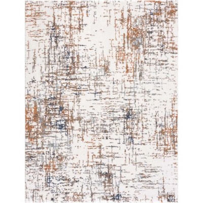 Hauteloom Kanon Brown Abstract Area Rug