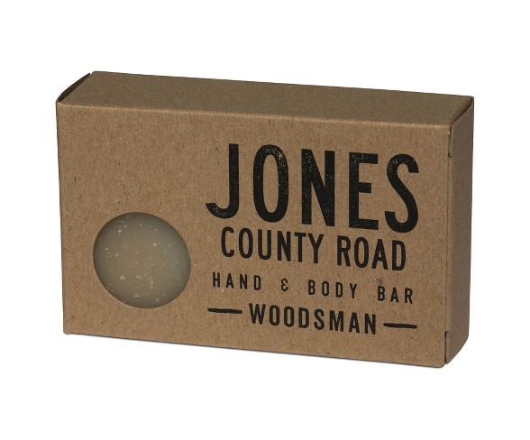 Jones County Road Hand & Body Bar Woodsman - 4 oz