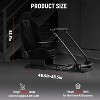 Dardoo Adjustable Flight Sim Cockpit With Black Seat for Driving and Flight Fit for Thrustmaster/Logitech Without Wheel Shifter and Pedal - 3 of 4
