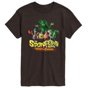 Men's - Spongebob Squarepants - Spongebob: The Search For Squarepants Logo Short Sleeve Graphic T-Shirt - 1 of 4