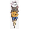 Women's Aristocats Triple Scoop Kittens T-Shirt - image 2 of 4