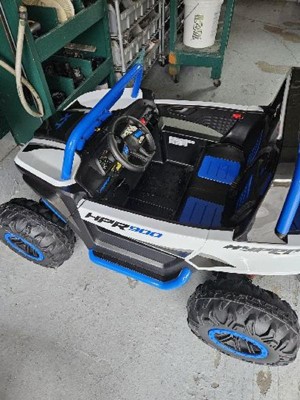 Hyper Hpr900 Utv 12 Volt Battery Powered Utv For Kids' - Black/blue ...