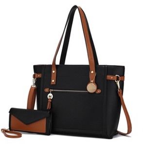 MKF Collection Andrys Vegan Leather Women's Tote Bag and Wallet by Mia K - 1 of 4