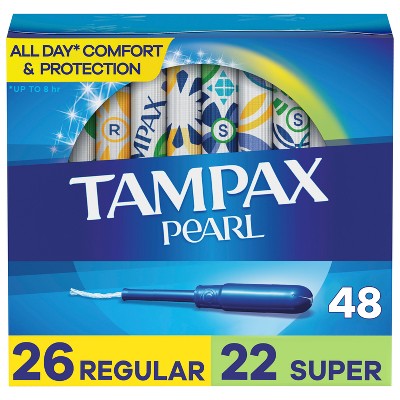 Tampax Pearl Duo Pack Tampons - Regular/Super - Unscented