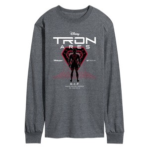 Men's - TRON Ares - Tron Dark Digital Long Sleeve Graphic T-Shirt - 1 of 4
