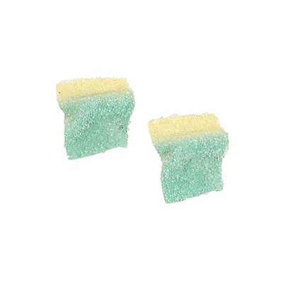 SOHI Women's Mint Green:Daffodil Yellow The Glacier Quad Drop Earrings