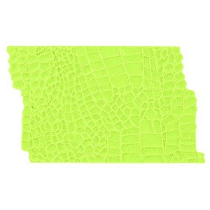 Marvelous Molds | Alligator Impression Mat Silicone Mold By Elisa Strauss - 1 of 1