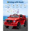 Kids 12V Ride-On Car,Licensed Mercedes G63 with Remote Control, Wheels Suspension - 4 of 4