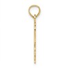 Black Bow Jewelry 14k Yellow Gold Daddy's Girl Heart and Banner Pendant, 18mm - 2 of 4