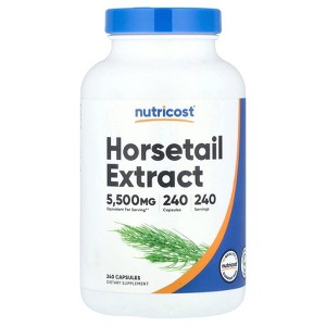 Nutricost Horsetail Extract, 5,500 mg, 240 Capsules - 1 of 2