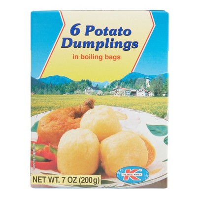 Dr Willi Knoll Bavarian Potato Dumplings in Boiling Bags 6 Count 7 oz