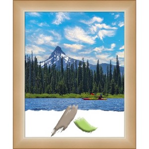 Amanti Art Eva Ombre Gold Narrow Picture Frame - 1 of 4
