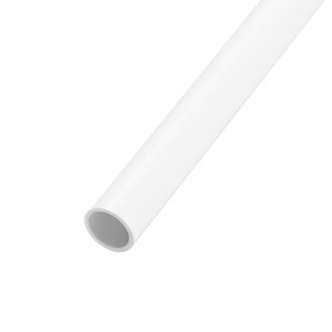 Unique Bargains High Impact Water Plumb Cable Sleeve PVC Rigid Round Pipes 20" Length - 1 of 4