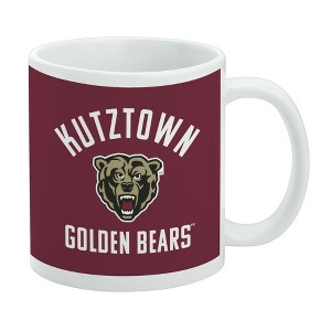 Kutztown Bear Ceramic Coffee Mug Novelty Gift Mugs for Coffee Tea and Hot Drinks 11oz White - 1 of 4
