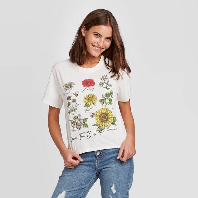 floral print t shirt