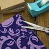 Peeps Purple Peeps In Garden Pattern Gift Wrap 30" x 72" - 4 of 4