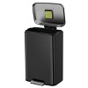 EKO Stainless Steel 50L Madison Step Trash Can - 3 of 4