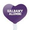 University at Albany Alumni Heart Love Cupcake Picks Toppers Decoration Set of 6 - 2 of 4