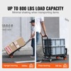VEVOR Aluminum Hand Truck, 2 in 1, 300 lbs Load Capacity, Heavy Duty Industrial Convertible Folding Hand Truck and Dolly, Utility Cart - 3 of 4