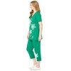 Woman Within Plus Size Starfish Tee And Capri Set - 4 of 4