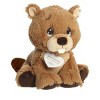 Aurora Small Bizzy Beaver Precious Moments Adorable Stuffed Animal Brown 7.5" - 2 of 4