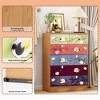 Karl Home 6-Drawer Brown Particle Board 25.98in. W Chest of Drawer - 4 of 4