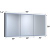 Sapphtopaz Rectangle Bathroom Mirror, Vanity Mirror with Medicine Cabinet, Recessed/Surface Mount Mirrors for Bathroom, Over Sink, Bedroom - 4 of 4