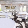 Big Dot of Happiness Tassel Worth The Hassle - Gold - Large Graduation Party Decorations - GRAD - Outdoor Letter Banner - 3 of 4