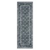 Vintage Rug for Living Room, Washable Black Entryway Rug Non Slip Soft Bedroom Rugs - 2 of 4