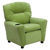 Emma and Oliver Contemporary Kids Recliner with Cup Holder - 2 of 4