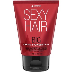 Sexy Hair Big Creme 2 Powder Play All Over Volumizer & Texturizer 3.4 oz - 1 of 4